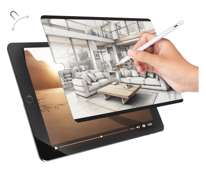 Folia ochronna na tablet SwitchEasy SwitchPaper do iPad 10.2" (2021) (Transparent)